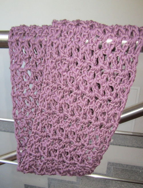 Nákrčník - starofialová — foto 2