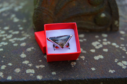 Nerezový prsten...." Triangl " — foto 2