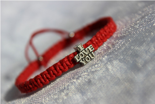 I Love You.. Náramek macramé (Kabbalah) — foto 5