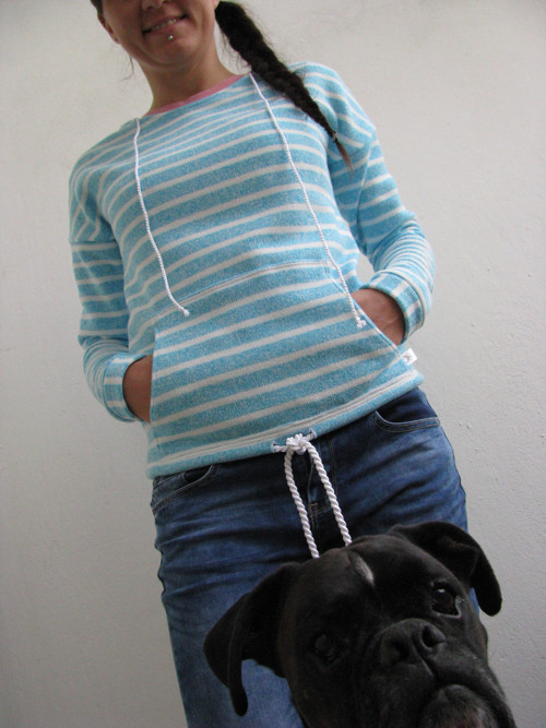 Svetr Smooth Blue stripes — foto 3