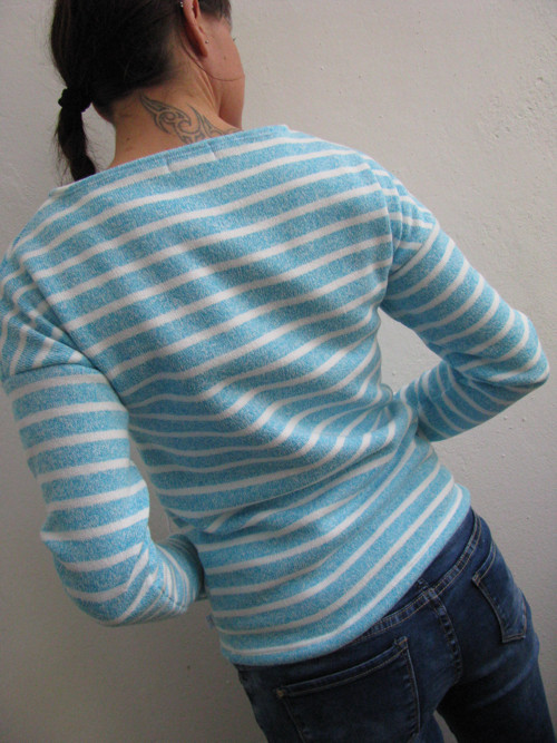 Svetr Smooth Blue stripes — foto 4