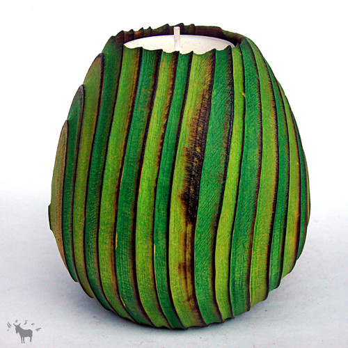 Dřevěný svícen — foto 2