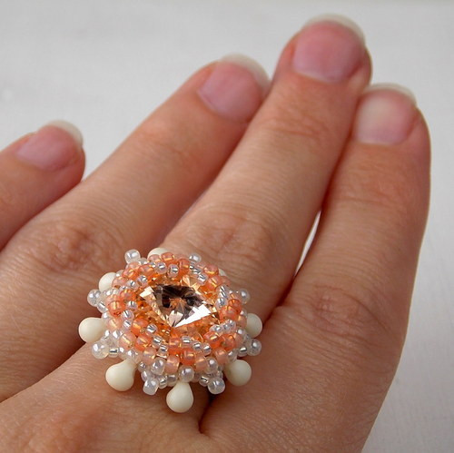 Peach blossom - Swarovski... — foto 3