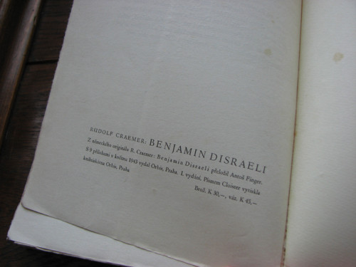 Benjamin Disraeli - Rudolf Craemer, 1943 — foto 5