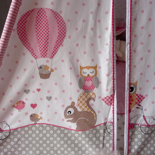 Teepee Sovičky 3 (stan,tyče,deka,králíci) — foto 4