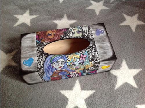Krabička na kapesníčky - MONSTER HIGH — foto 2