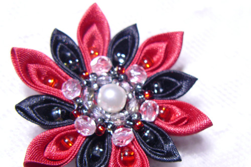 Kanzashi soupravička — foto 2