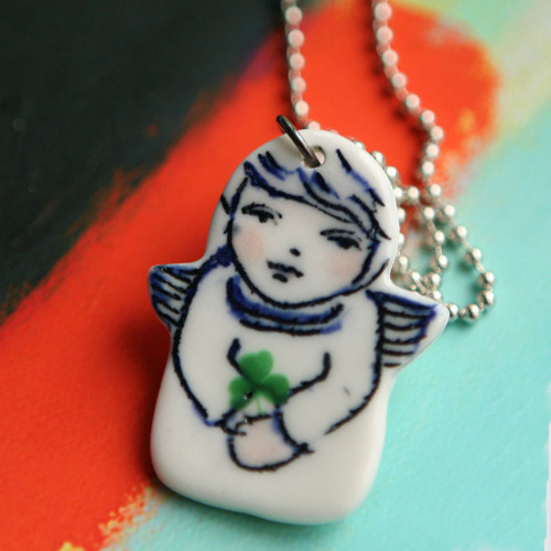 Anděl Danko (porcelán) — foto 3
