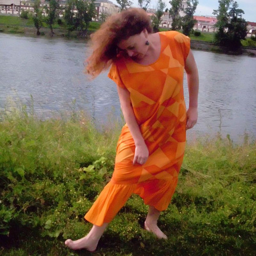 Šaty "Šup do nich!" - Oranžáda — foto 2