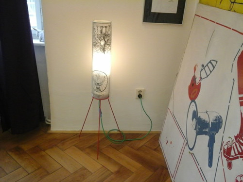 Stojata lampa "Raketa" — foto 2