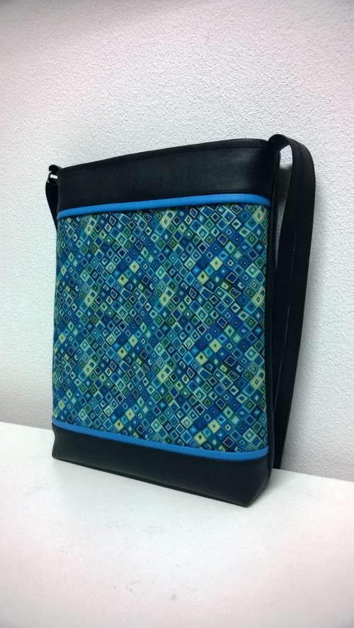 Crossbody Modré Kostičky — foto 3
