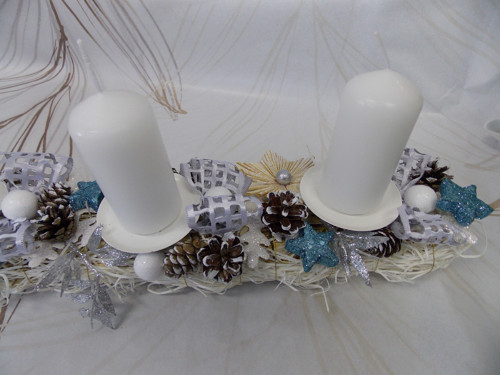 Ledová adventní lišta — foto 3