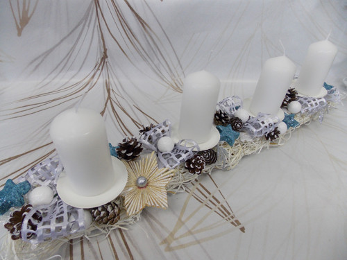 Ledová adventní lišta — foto 4