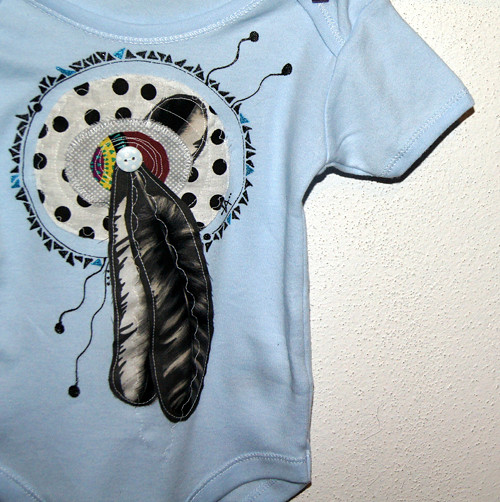 Body indiánské vel.9-12měsíců — foto 2