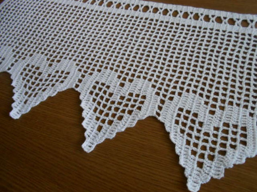 Rustikální srdíčková záclonka... — foto 3