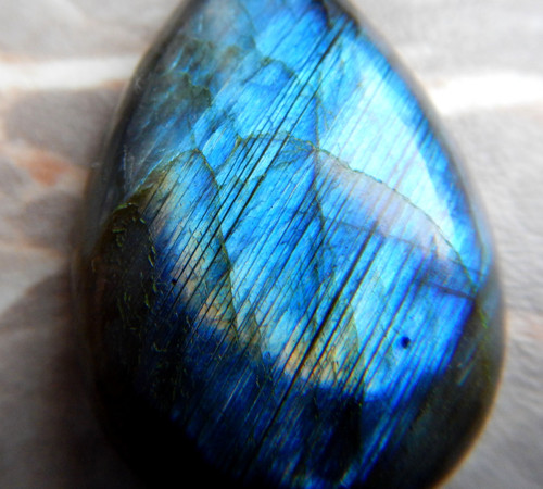 Luxusní Kabošon "Deep blue drop" — foto 3