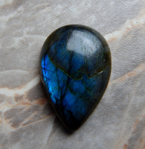 Luxusní Kabošon "Deep blue drop" — foto 4