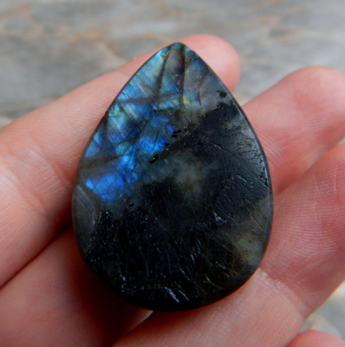 Luxusní Kabošon "Deep blue drop" — foto 6