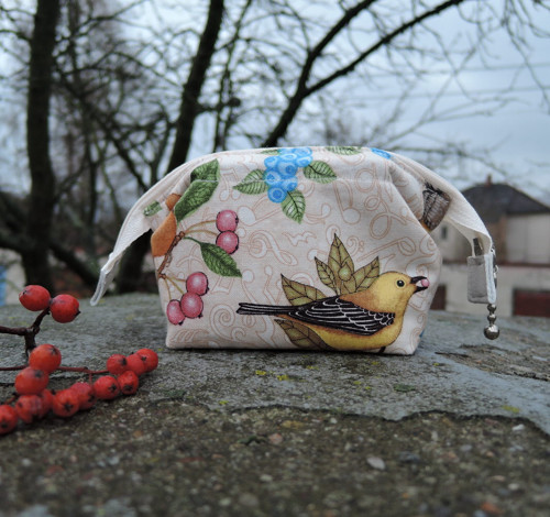 Kosmetická taštička "Ptačí trylky" — foto 5