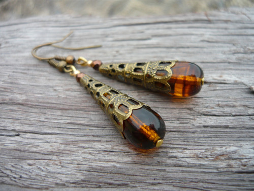 Náušnice Honey bells — foto 2