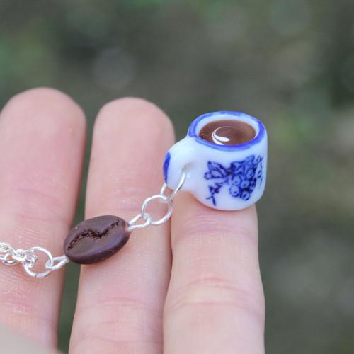 Kávičkový náhrdelník — foto 2
