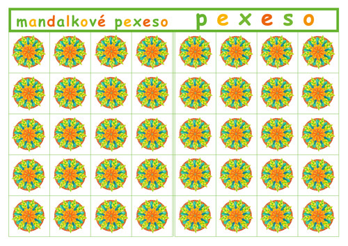 Pexeso mandaly — foto 2