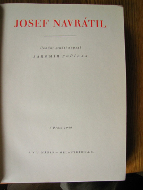 Monografie Josef Navrátil, r. 1940 — foto 2