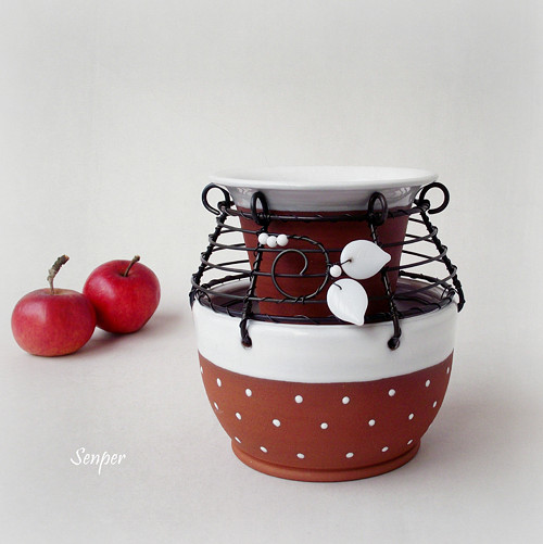 Puntíkatá aromalampička — foto 3