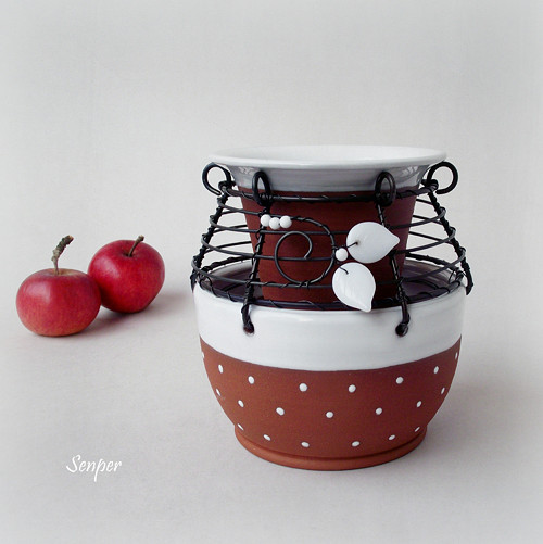 Puntíkatá aromalampička — foto 5