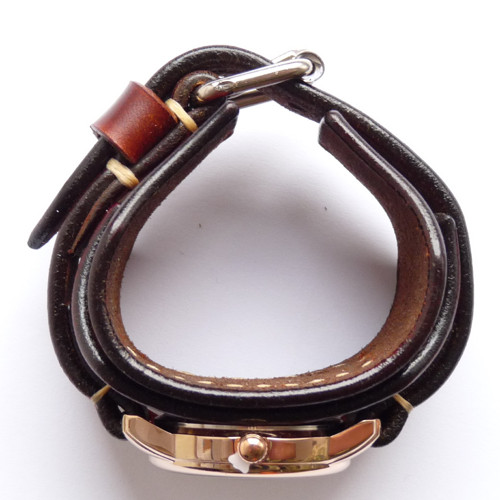 Dámské vintage hodinky hnědé — foto 5