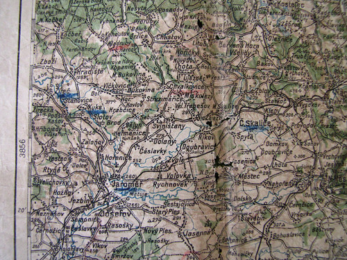 Stařičká mapa Josefova, 1922. // SLEVA. — foto 5