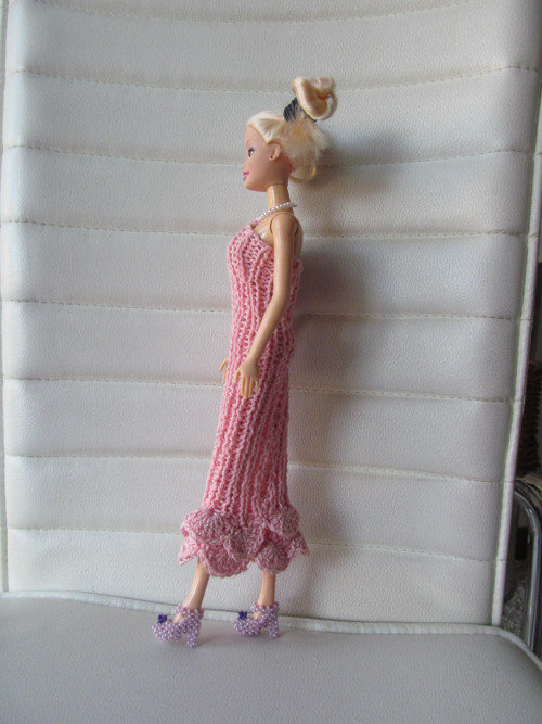 Fialové botky pro Barbie — foto 2