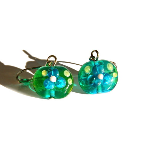 Náušnice s vinutkami - Eliška — foto 2
