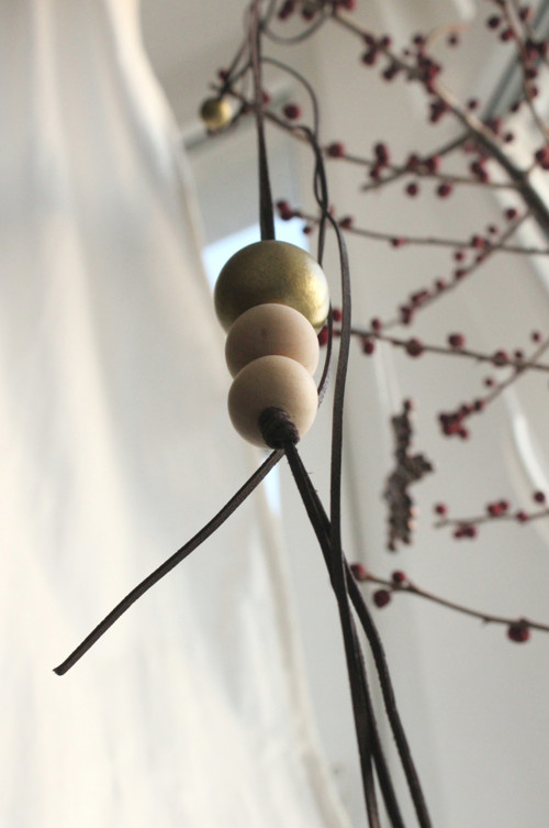 Wood II. - náhrdelník — foto 2