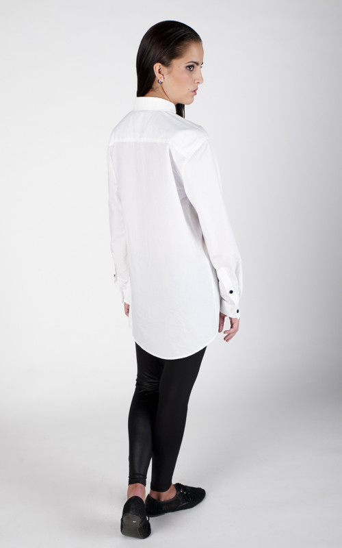 SLEVA 30% - Calla - dámská oversize košile — foto 2