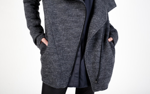 SLEVA 30% - Bergamont - vlněný kabát — foto 5