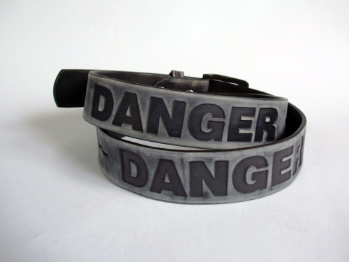 Opasek DANGER – černý — foto 2
