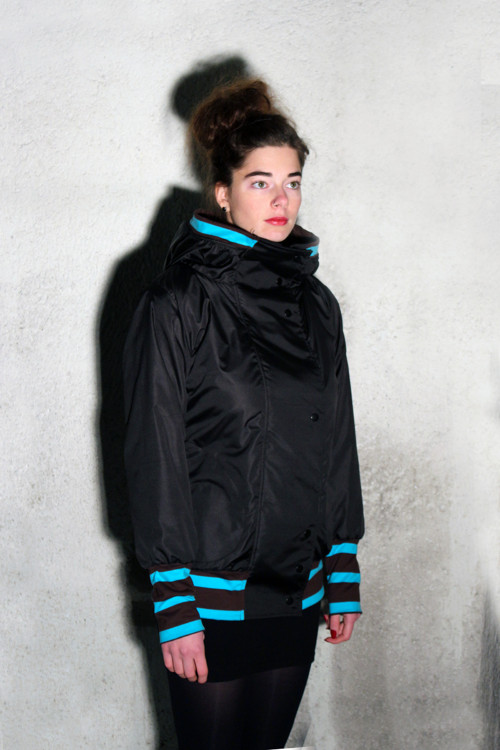 Bunda DUNKEL braun/ blau — foto 5