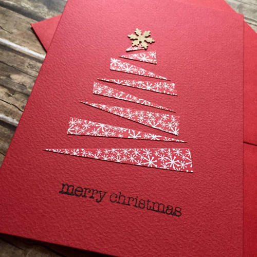 Přání "merry christmas" se stromkem — foto 2