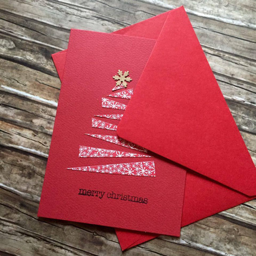Přání "merry christmas" se stromkem — foto 3