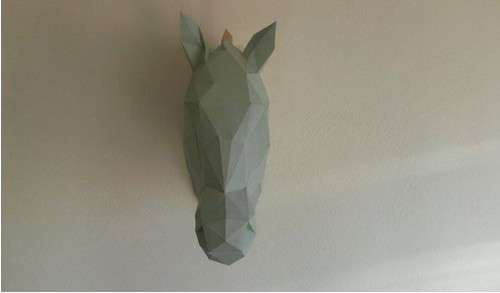 3D origami Kůň — foto 4