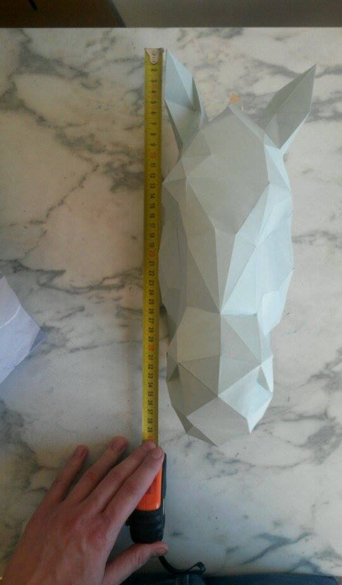 3D origami Kůň — foto 5