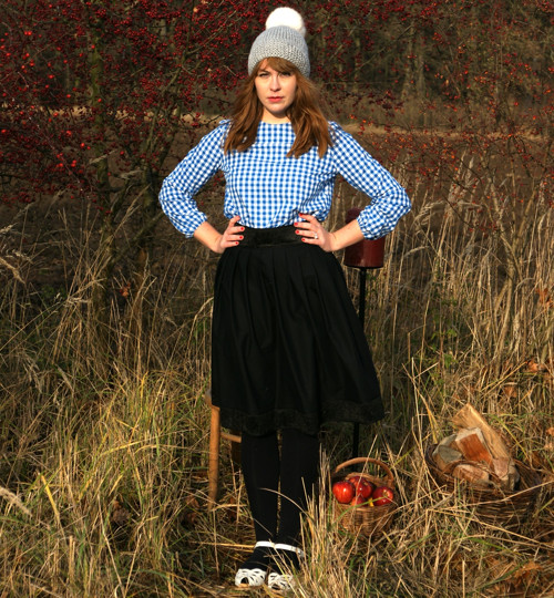 SCANDINAVIAN DAY...halenka modrá — foto 4