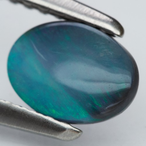 Černý opál - Black opal 0,48ct — foto 3