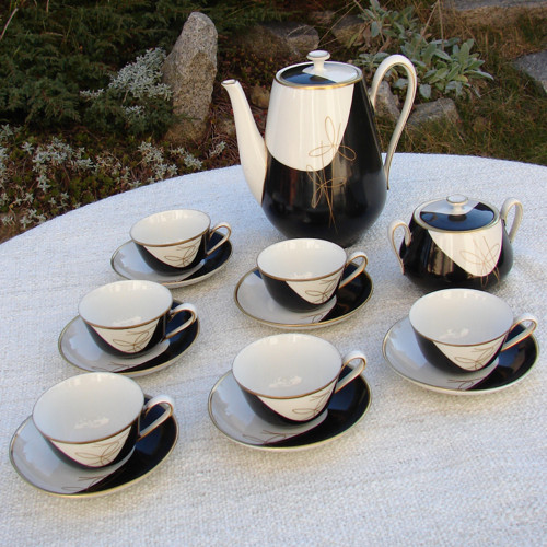 Lásko bílá, lásko černá - porcelánový servis — foto 5