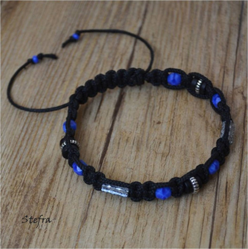 Black blue 2 - náramek pro pány — foto 4