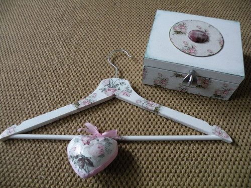 Ramínko+srdíčko vintage roses — foto 3