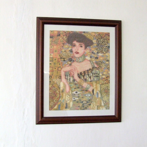 Vyšívaný obraz Adéla — foto 2