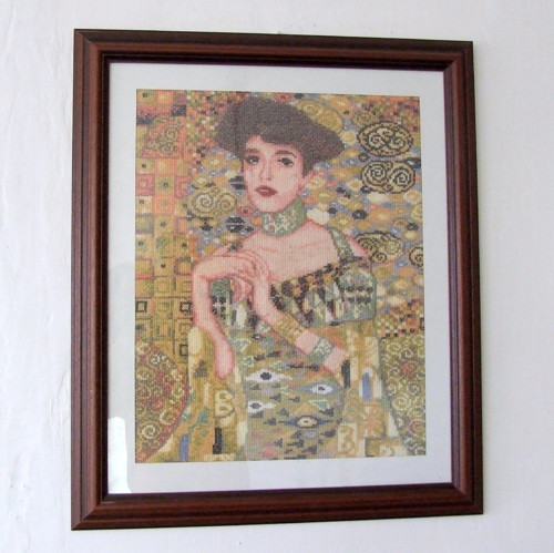 Vyšívaný obraz Adéla — foto 3