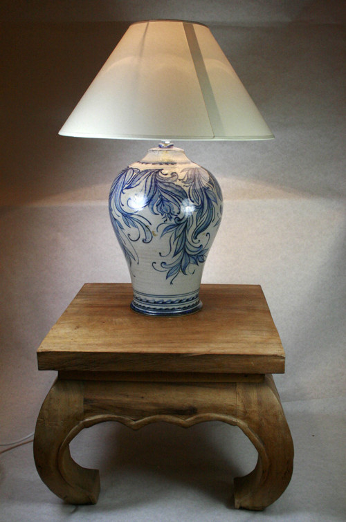 Malovaná lampa střední — foto 2